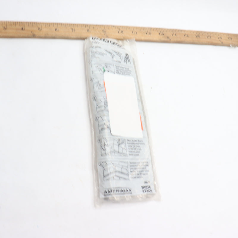 (3-Pk) Amerimax Gusher Guard Aluminum White 25074