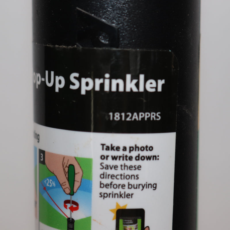 Rain Bird Professional Pop-Up Sprinkler 12" 1812APPRS