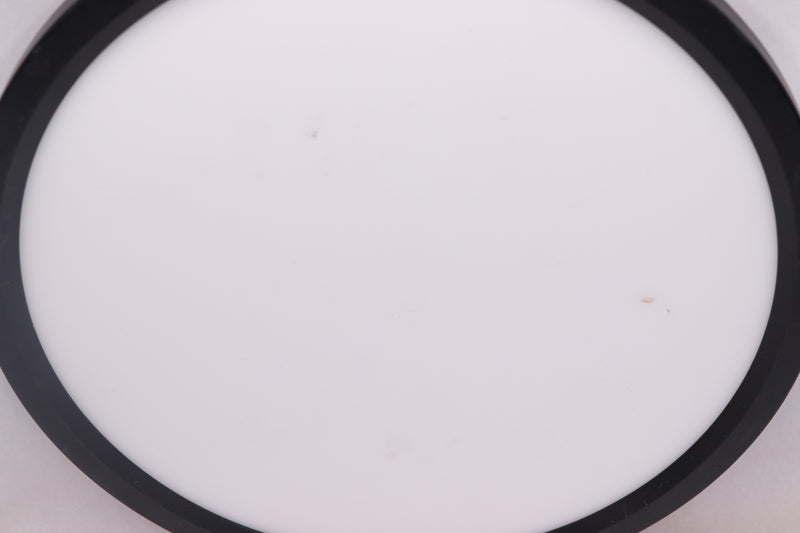 Feit Electric LED Flat Panel Light Fixture Matte Black 1.4 H x 11 W x 11 L