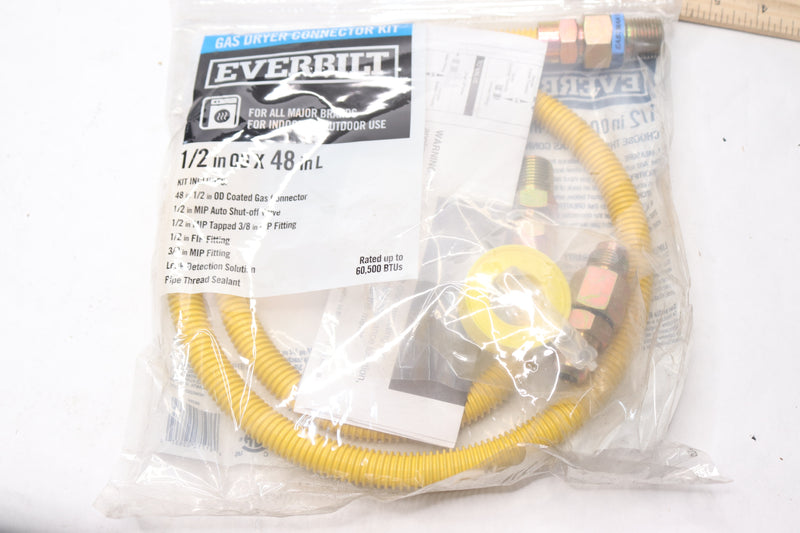 Everbilt Gas Dryer Connector Kit 4' 1004061083