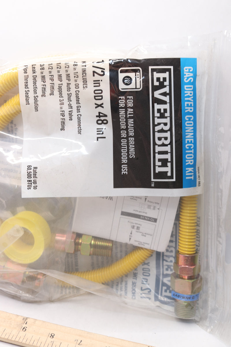 Everbilt Gas Dryer Connector Kit 4' 1004061083