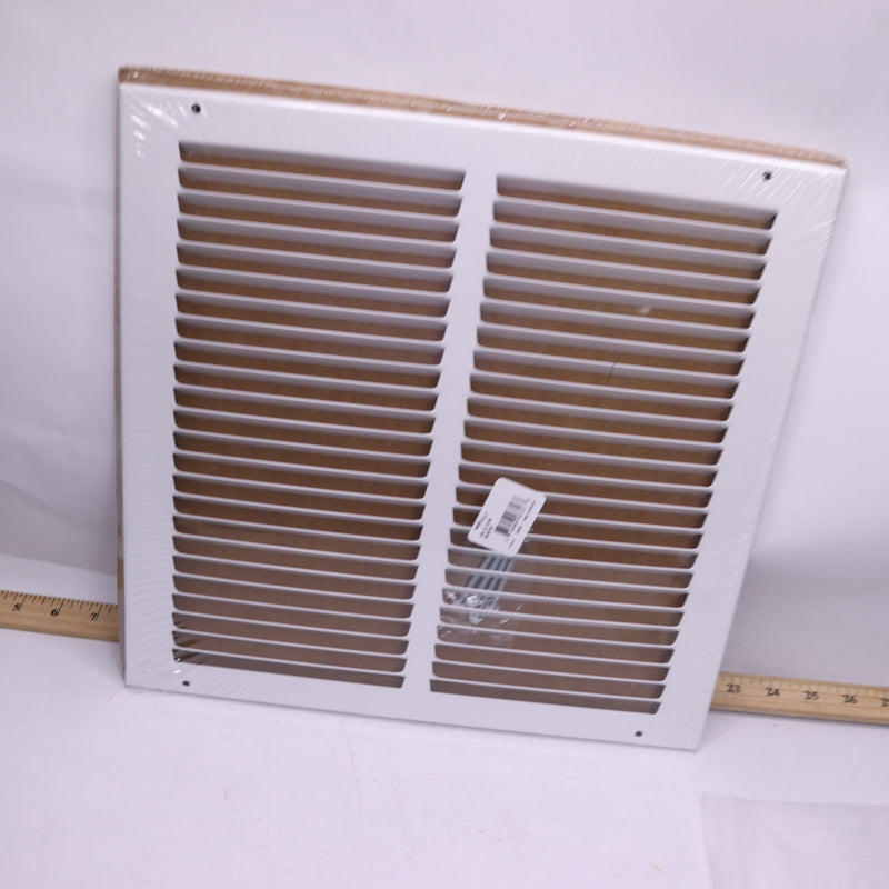 Hart & Cooley Return Air Grille Steel White 672