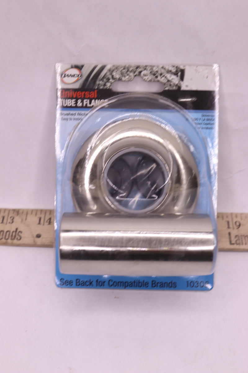 Danco Universal Tube and Flange Brushed Nickel 10308