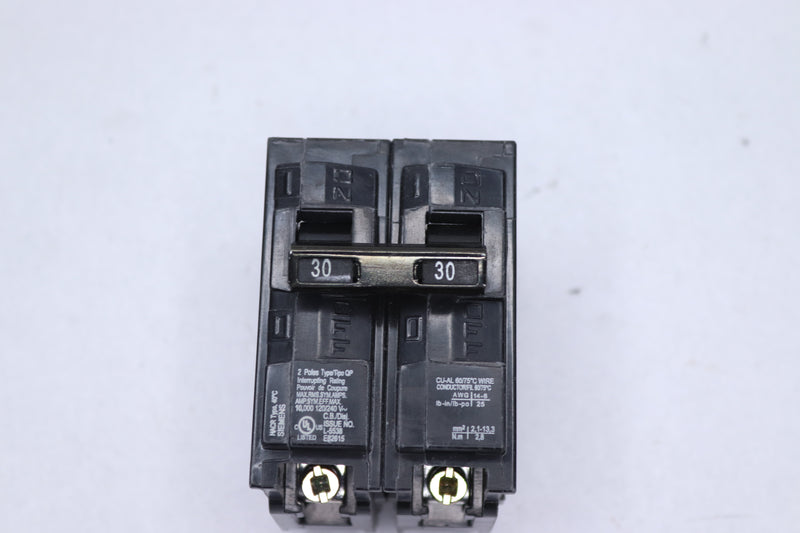 Siemens Double Pole Circuit Breaker 30A 240V Q230