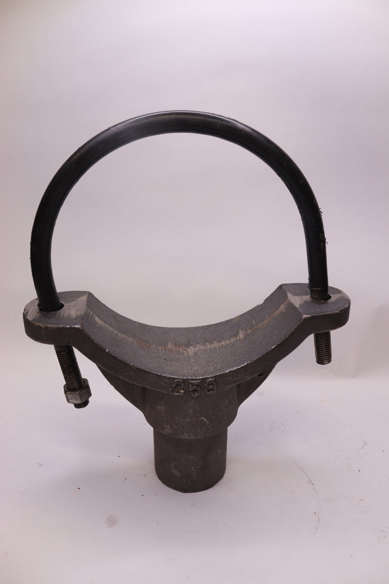 Anvil Pipe Stanchion Saddle Cast Iron 8" 0500172531