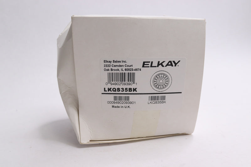 Elkay Polymer Drain Fitting With Removable Basket Strainer LKQS35BK