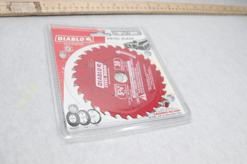 (1-Pk) Freud Diablo Demon Trim Saw Blade for Metal Cutting Carbide Tipped