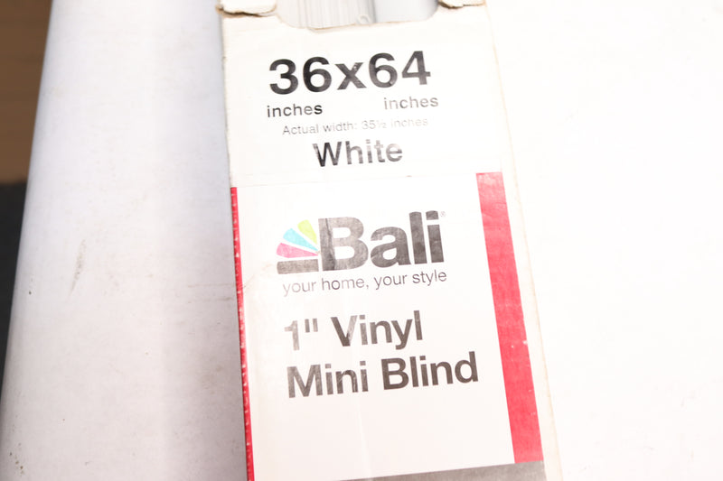 Bali Light Filtering Cordless Vinyl Horizontal Blinds 76-9305-01