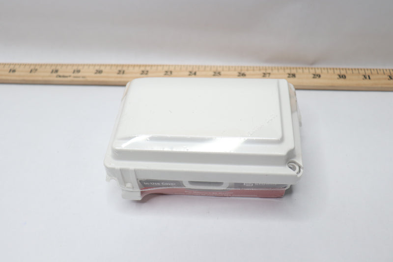 Sigma Receptacle Cover Non-Metallic 1-Gang White 14414WH