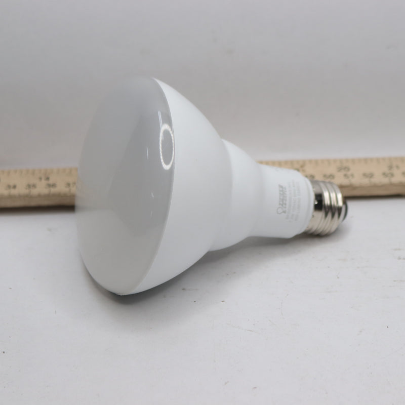 (3-Pk) Feit Electric BR30 Dimmable E26 Flood LED Light Bulb Bright White 3000K