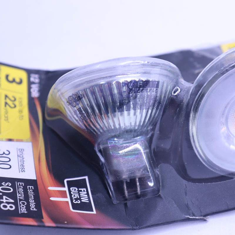(3-Pk) Feit Electric LED Light Bulbs bright White MR16 GU5.3