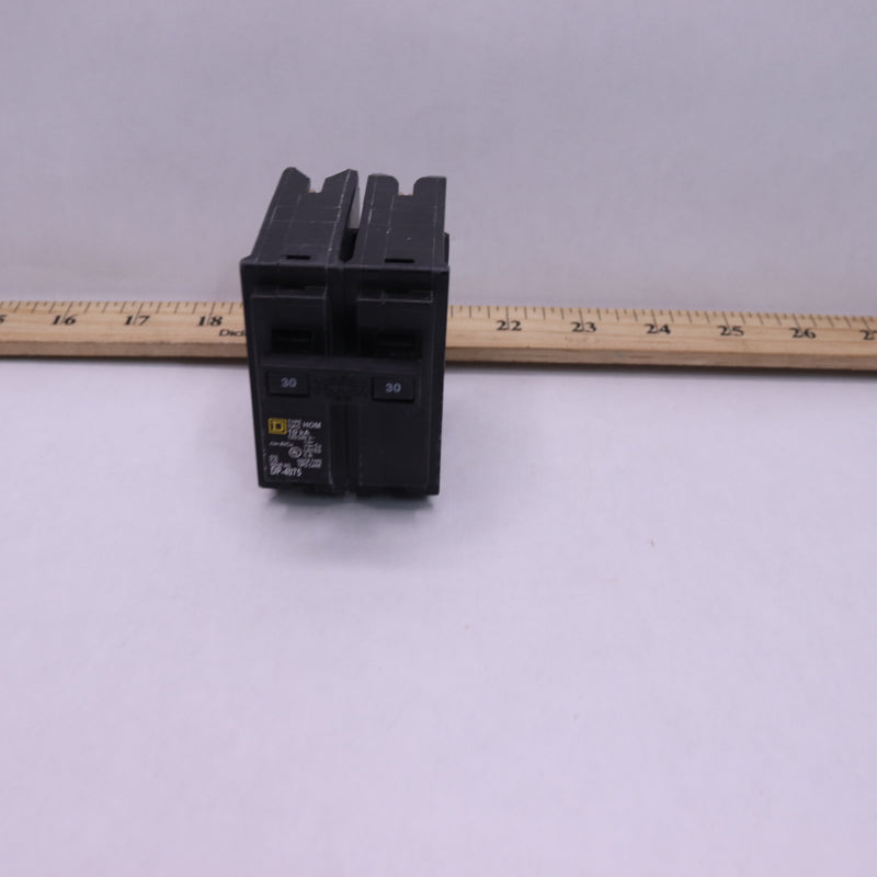 Square D 30-Amp Weatherproof Plug-On Circuit Breaker HOM230