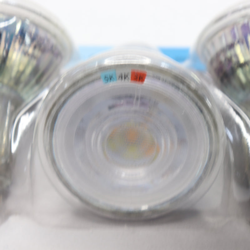 (3-Pk) Feit Electric Bi-Pin Base LED Light Bulb 75W Bright White BPMR16GU753CCT3