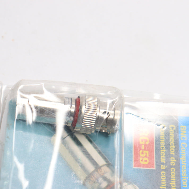 Ideal RG-59 BNC Compression Connector 92-704