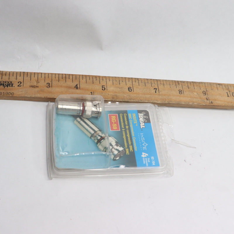 Ideal RG-59 BNC Compression Connector 92-704