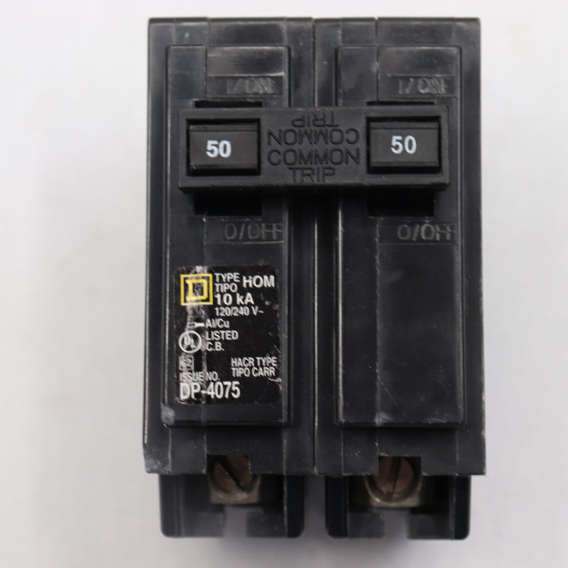 Square D Standard Miniature Circuit Breaker Plug-In Mount HOM250