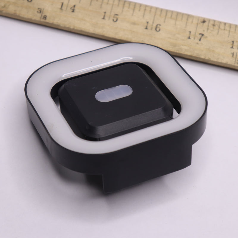 Meridian Plug-In Indoor Square LED Motion Sensor Automatic Dusk to Dawn Light