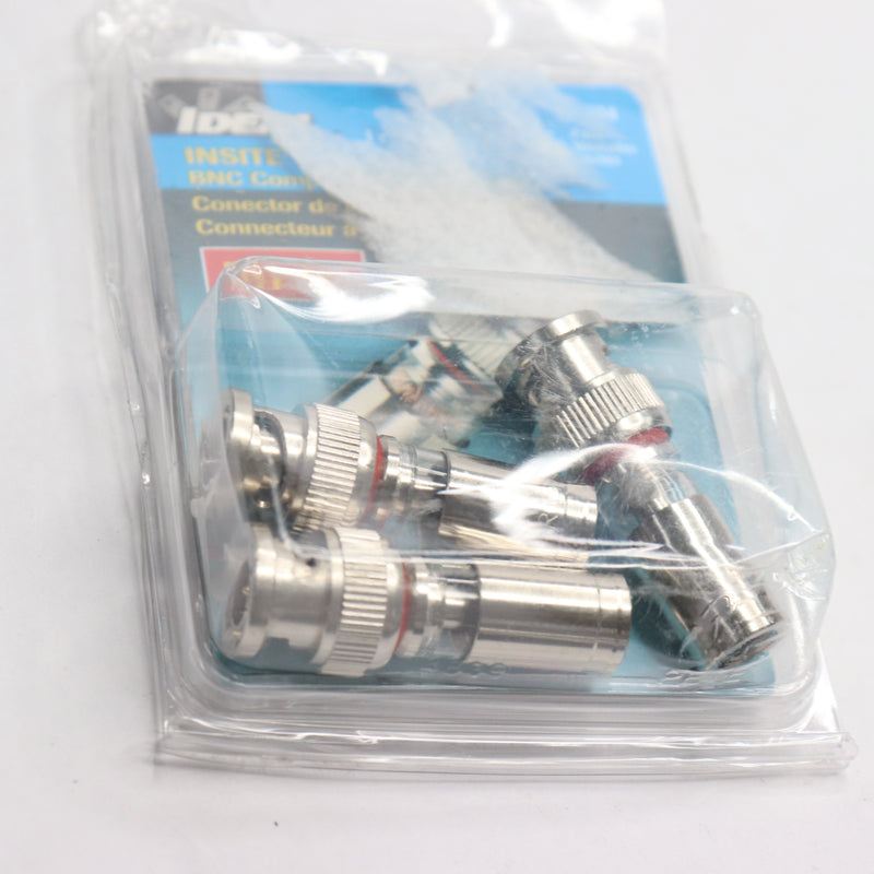 (3-Pk) Ideal Straight Compression Connector Silver 92-704