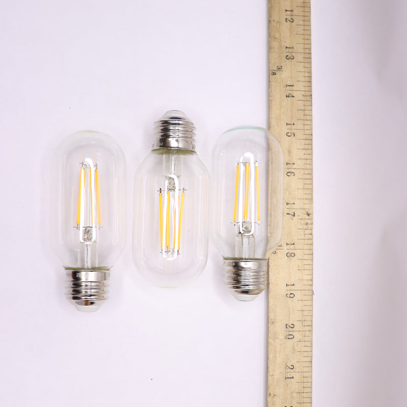 (4-Pk) Feit Electric T14 Dimmable Edison LED Light Bulb