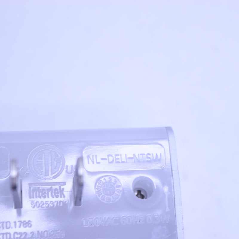 Dual Directional LED Plug-In Light NL-DELI-NTSW  - No Packaging