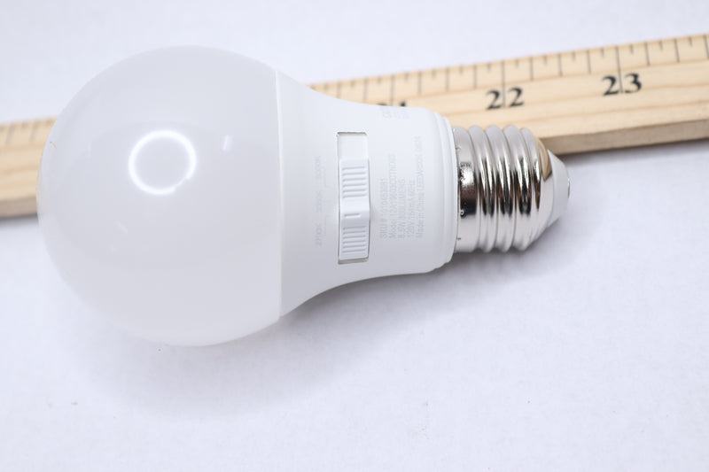 (8-Pk) LED Technology LED Light Bulb 3 CCT Non-Dimmable A19 60W Eqv