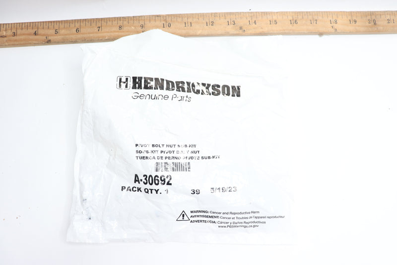Hendrickson Pivot Bolt Nut Sub-Kit A-30692
