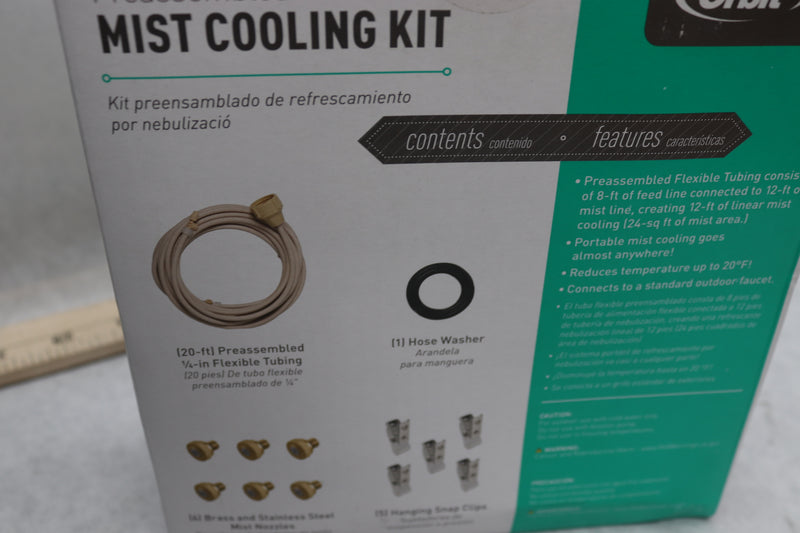 Orbit Portable Preassembled Mist Cooling Kit 12' 20000-20 RB