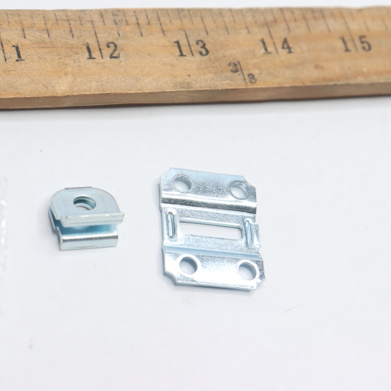 Everbilt Staple Safety Hasp Zinc-Plated 2-1/2" 1007503508 - Incomplete