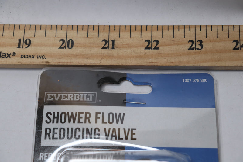 Everbilt Shower Valve Chrome Plastic 1/2" FIP x 1/2" MIP 1007 078 380