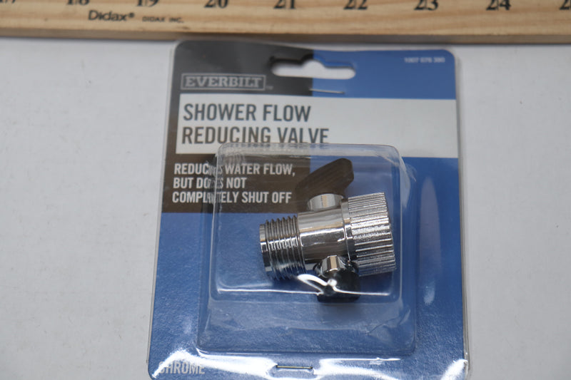 Everbilt Shower Valve Chrome Plastic 1/2" FIP x 1/2" MIP 1007 078 380