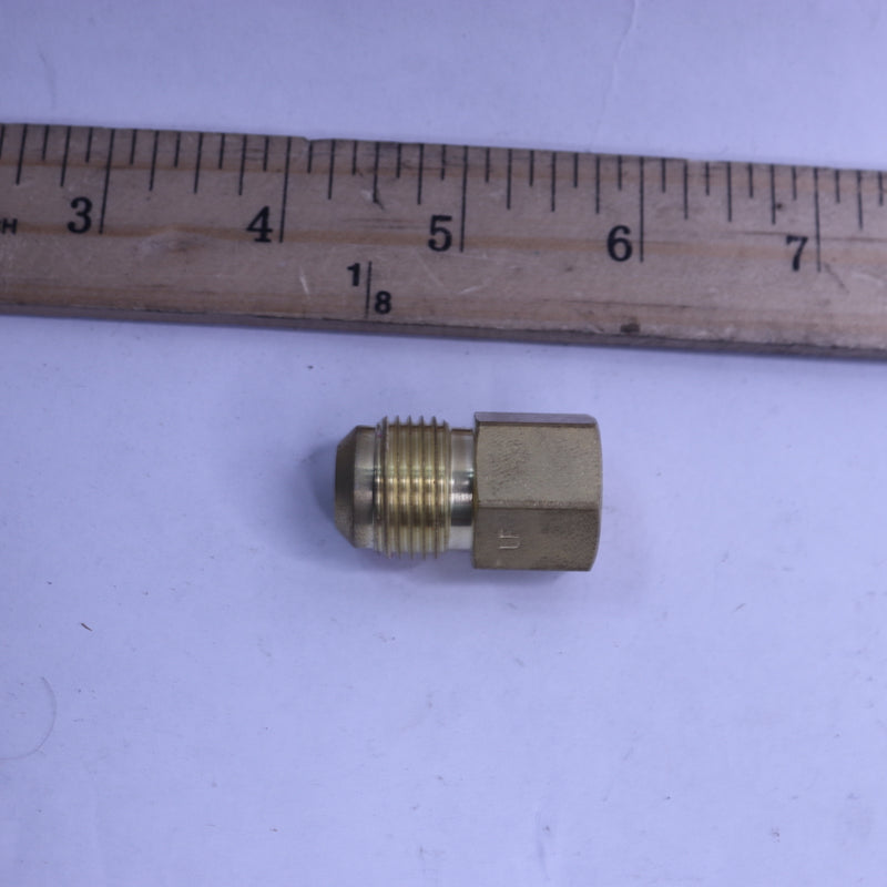 Everbilt 1/2 in. Flare x 3/8 in. FIP Brass Adapter Fitting