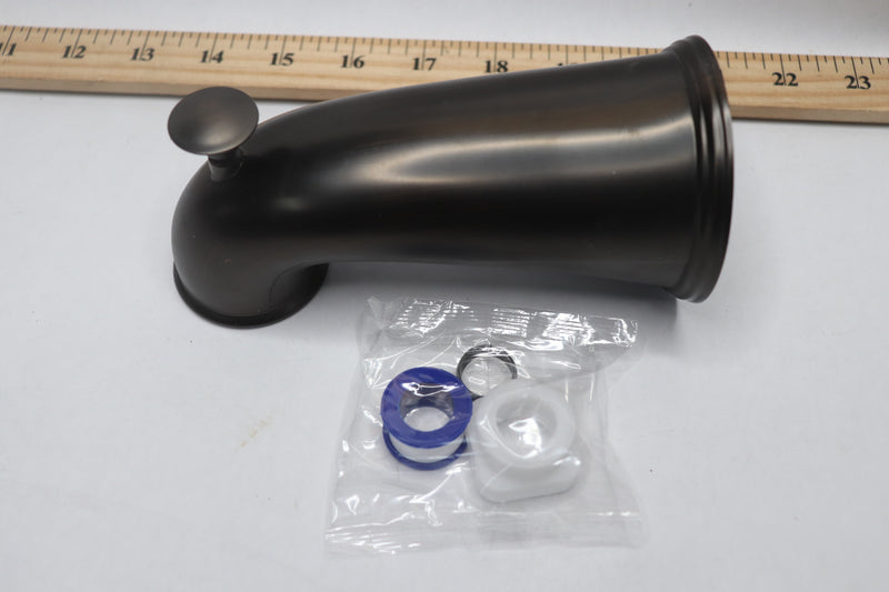 Danco Tub Diverter Bathtub Spout Metal Oil-Rubbed Bronze 6" 10317