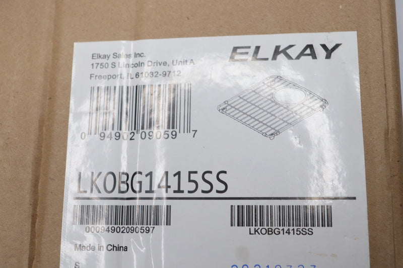 Elkay Bottom Grid Stainless Steel 12-3/4" x 14-1/2" x 1" LKOBG1415SS