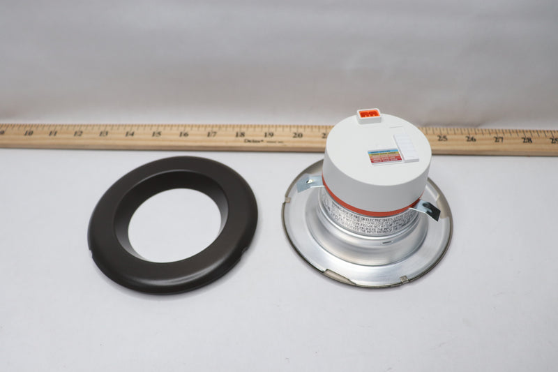 Commercial Electric LED Retrofit Recessed Light Trim White 4"