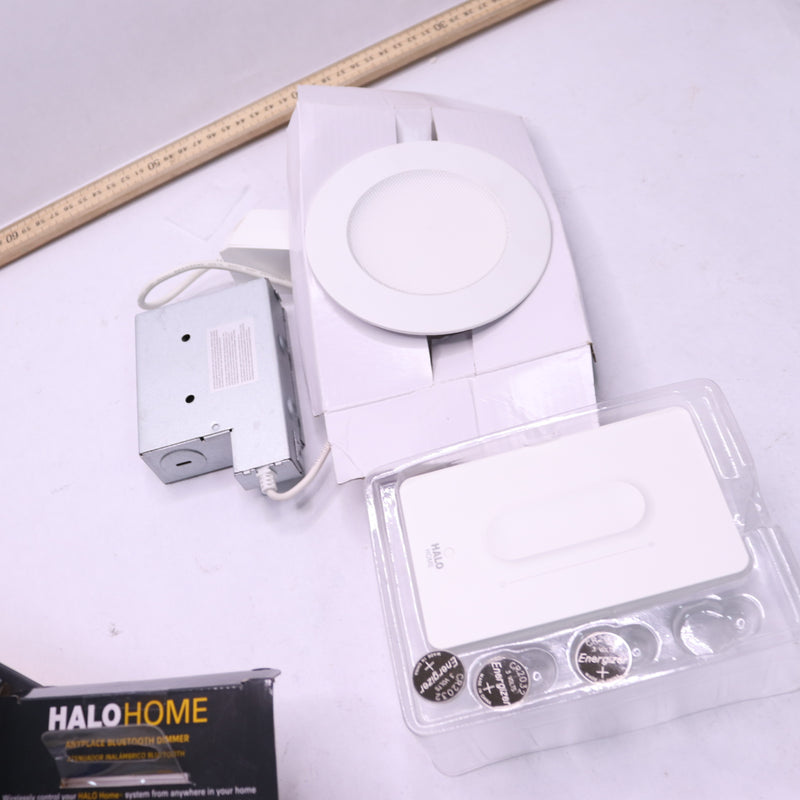 Cooper Smart Canless LED Recessed Light Kit White 4" HLB4069BLE40AWH