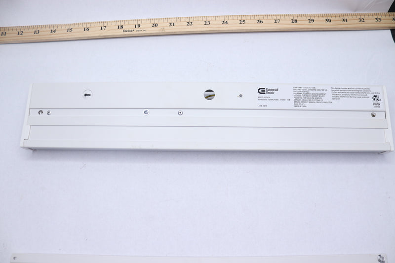 Direct Wire LED White CCT Changing Under Cabinet Light Aluminum 18" PL9034