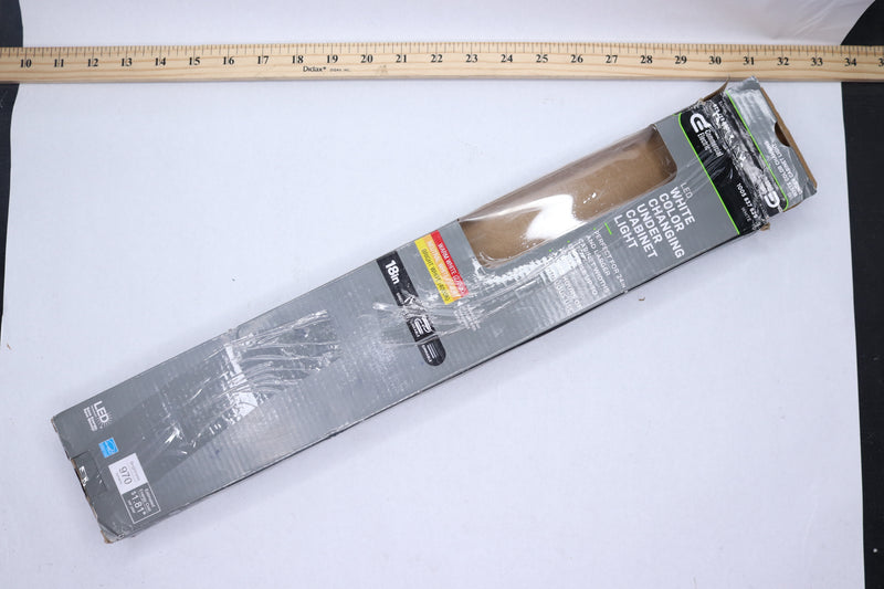 Direct Wire LED White CCT Changing Under Cabinet Light Aluminum 18" PL9034