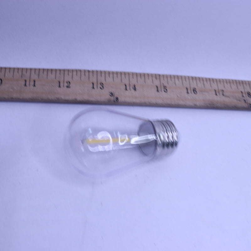 (4-Pk) Feit Electric LED Bulb 1W 70 Lm 2700K S14/927CA/FILED/4