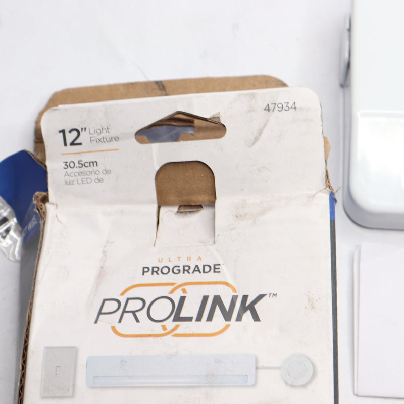 Prolink LED Under Cabinet Light Linkable 3 Color Temperature Options White 12"