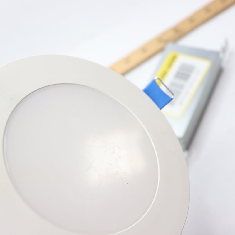 Cooper Lighting Round LED Direct Mount Retrofit Kit White HLBSL4069FS351EMWR