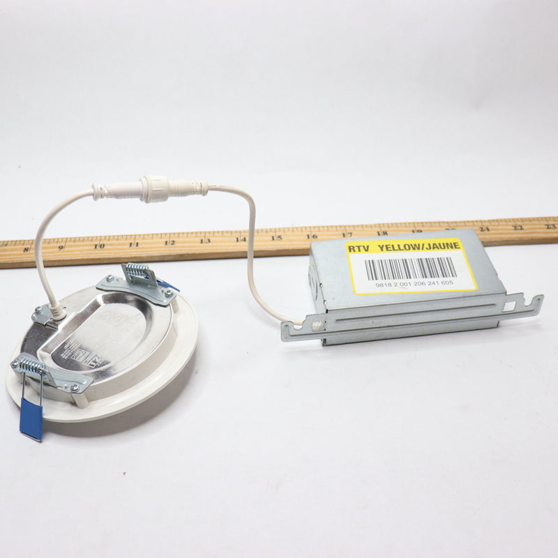Cooper Lighting Round LED Direct Mount Retrofit Kit White HLBSL4069FS351EMWR