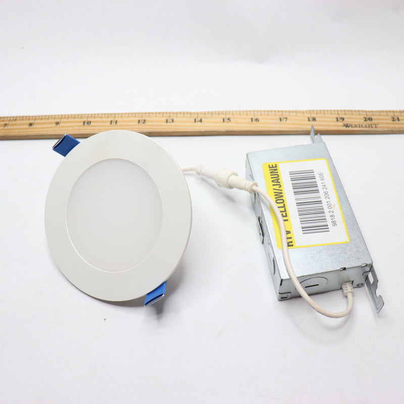 Cooper Lighting Round LED Direct Mount Retrofit Kit White HLBSL4069FS351EMWR