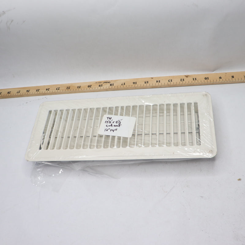 Sidewall and Ceiling Return Air Grille White 13-1/2" x 5-1/2"