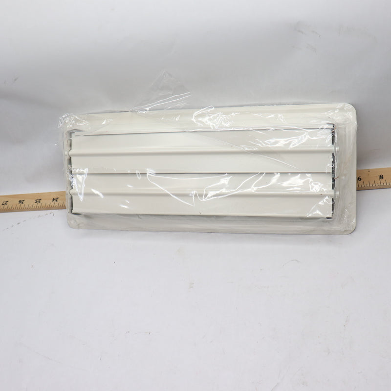 Sidewall and Ceiling Return Air Grille White 13-1/2" x 5-1/2"