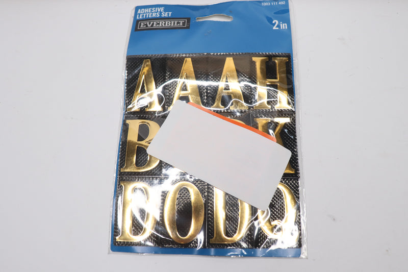 Everbilt Self-Adhesive Mylar Letter Set 2" 1003 111 492