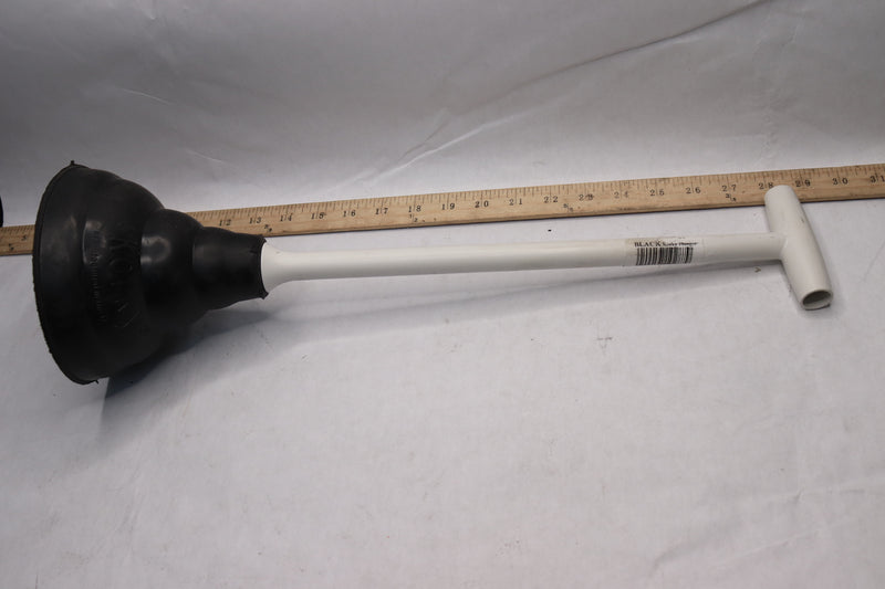 Korky Toilet Plunger White 16" L x 6"Dia.