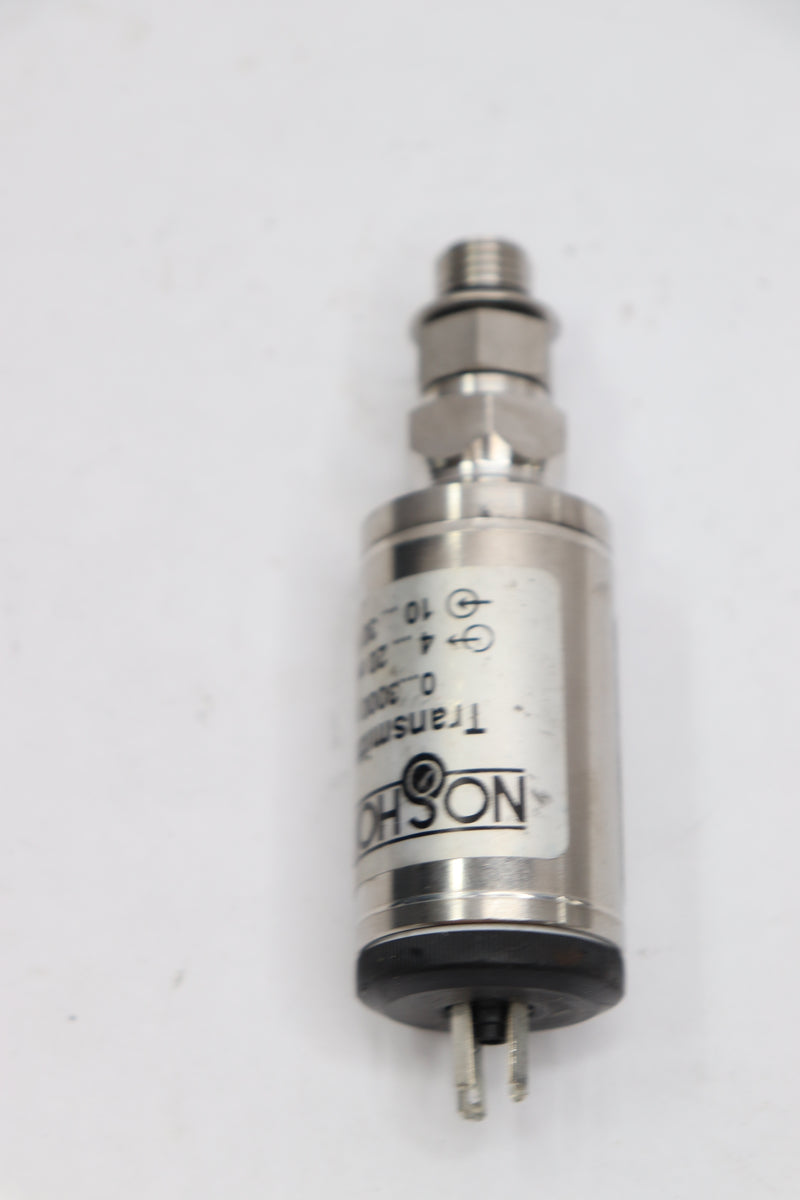 Noshok Pressure Transmitter 10-30VDC In, 4-20mA Out 0-300 psi 100-3000-1-1-3-7