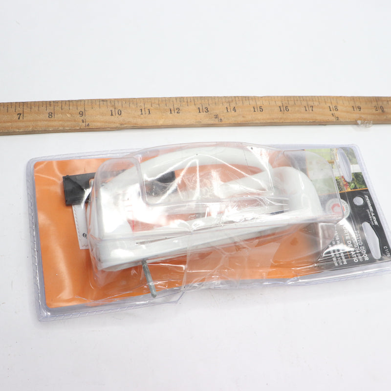 Prime-Line Patio Door Handle Set White 142262 C1176