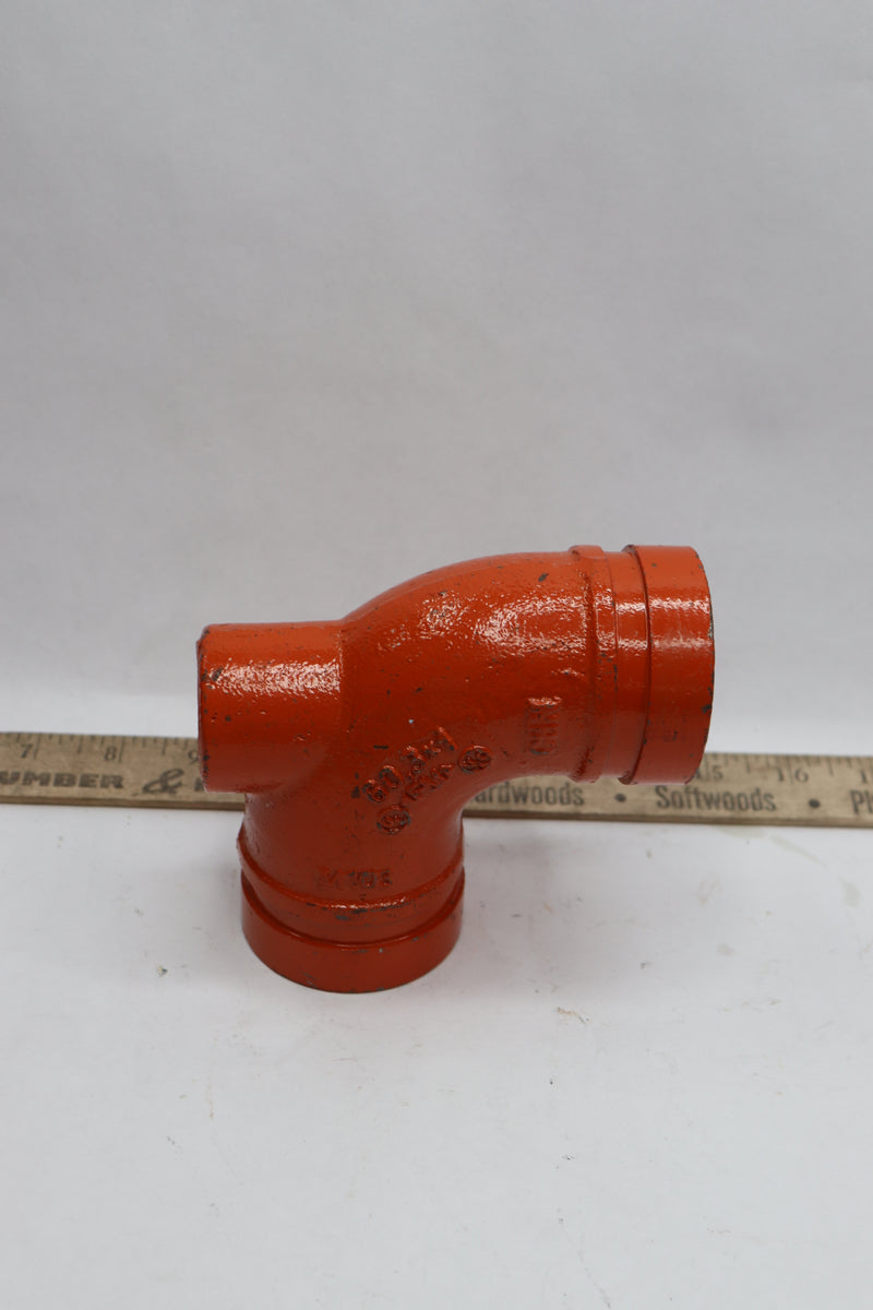 Rasco Grooved Drain Elbow 1-1/2" x 1" FNPT Outlet DR901-2"X1"