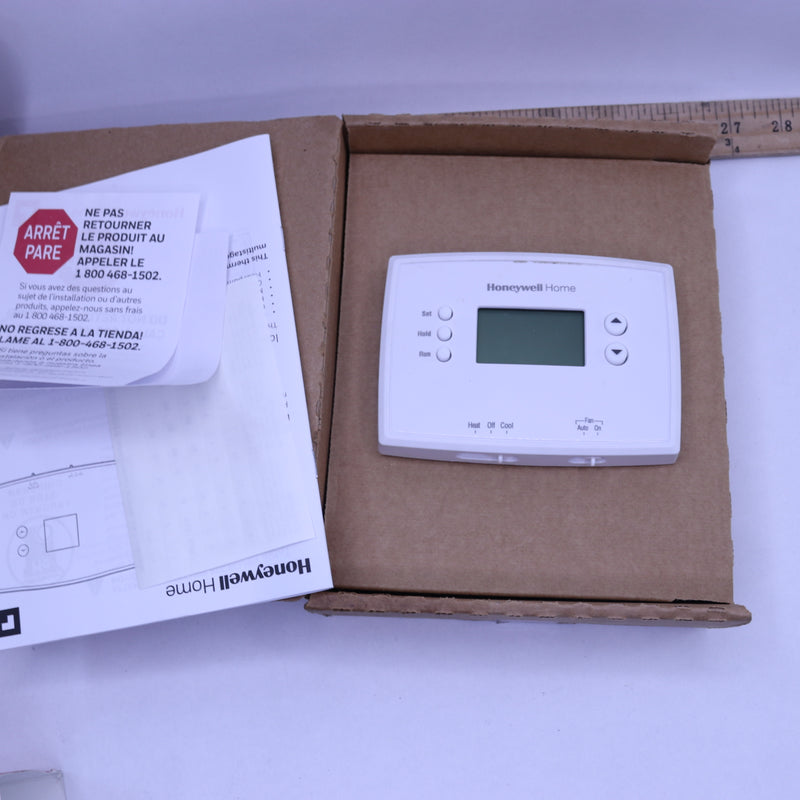 Honeywell Digital Non Programmable Thermostat White RTH111B1024